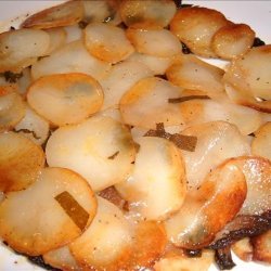 Potato Galette With Wild Mushrooms recipe