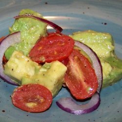 Grape Tomato and Avocado Salad recipe