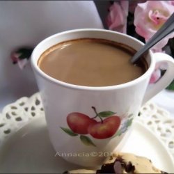 Vanilla Bean Infused Hot Chocolate recipe