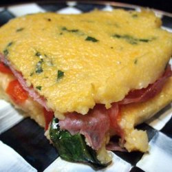 Baked Stuffed Polenta (Reduced and Lightened) recipe