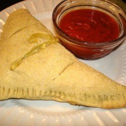 Spinach & Cheese Calzones recipe