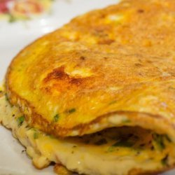Prawn and Chive Omelette recipe