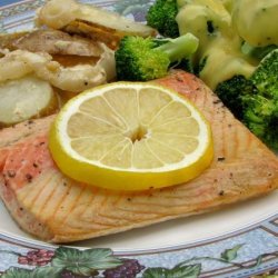 Grilled Salmon or Halibut recipe
