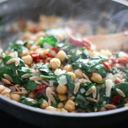 Chickpeas With Spinach recipe