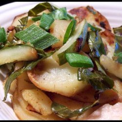 Fried Potatoes With Vegetables recipe