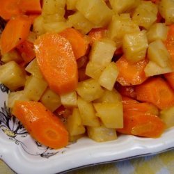 Apple Glazed Root Vegetables recipe