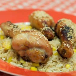 Drumsticks With Sesame and Ginger - 4 Ww Points recipe