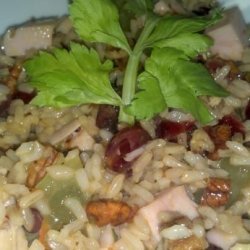 Harvest Turkey, Cranberry and Brown Rice Salad recipe