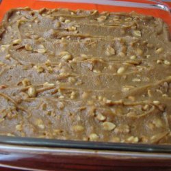 Butterscotch Peanut Butter Bars/Squares recipe