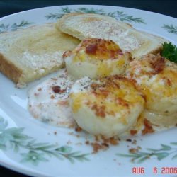 Baked Stuffed Eggs recipe