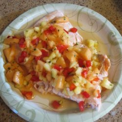 Salmon With Fresh Fruit Salsa - Diabetic Friendly recipe