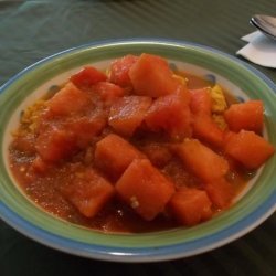 Watermelon Curry recipe