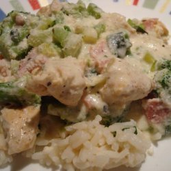 Parmesan Chicken and Broccoli recipe