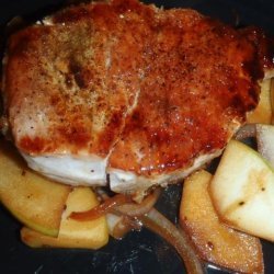 Pork Chops With Apple and Onion recipe