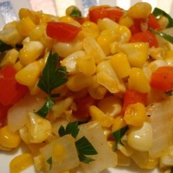 Roasted Corn, Smoked Paprika and Lime Salad recipe