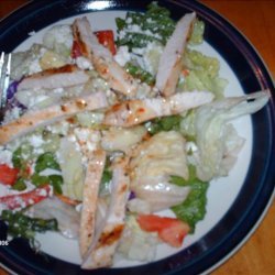 Grilled Greek Chicken Salad recipe