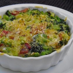 Wicklewood’s Broccoli and Bacon Crust Less Quiche recipe