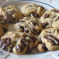 Peppermint Mint Chocolate Chip Cookies recipe