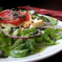 Broiled Feta Cheese With Capers recipe