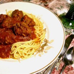 Slow Cooked Spaghetti and Meatballs recipe
