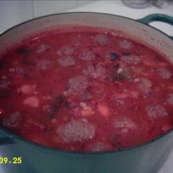 Hearty Vegetable and Beef Soup recipe