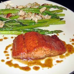 Sweet and Tangy Glazed Salmon recipe