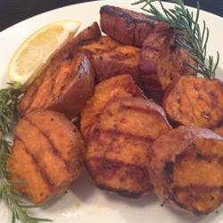 Grilled Sweet Potatoes recipe