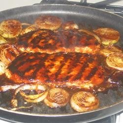 Easy Barbeque Chicken and Red Potatoes recipe