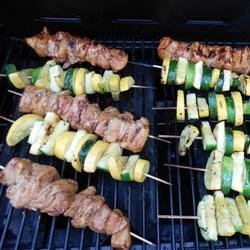 Slayer's Sweet, Tangy, and Spicy Kabobs recipe