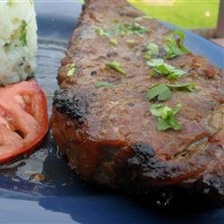 Korean Marinated Flank Steak recipe
