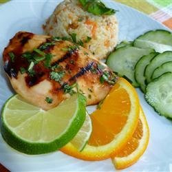 Tropical Grilled Chicken Breast recipe