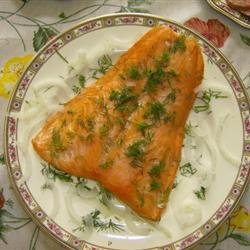Grilled Gingered Salmon recipe