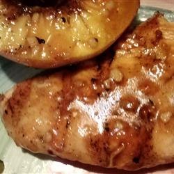 Grilled Chicken with Peach Sauce recipe