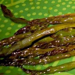 Asian Inspired Grilled Asparagus recipe