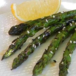 Grilled Asian Asparagus recipe