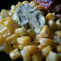 Grilled Corn with Cilantro Lime Butter recipe