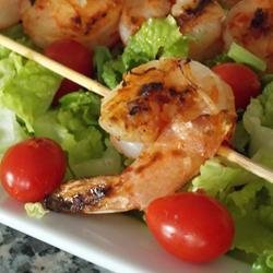 Sweet and Spicy Grilled Shrimp recipe