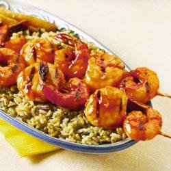 Maple-Orange Shrimp and Scallop Kebobs recipe