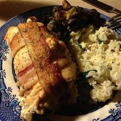 Bacon-Wrapped Chicken Stuffed with Spinach and Ricotta recipe