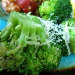 Broccoli with Poppy Seed Butter and Parmesan Cheese recipe