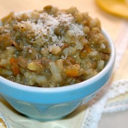 Curried Lentils and Rice recipe