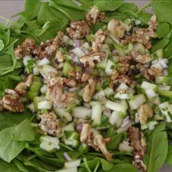 Spicy Minted Nut Salad recipe