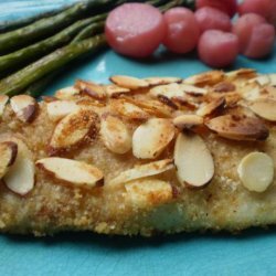 Oven Baked Almond Crusted Catfish Fillets recipe