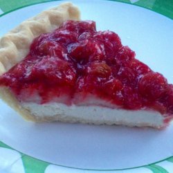 Rhubarb Cream Pie recipe