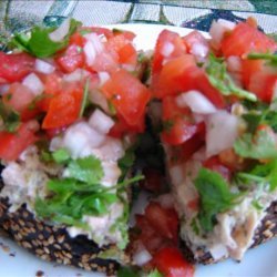 Summer Tuna Salad Sandwich (Open-Faced) recipe