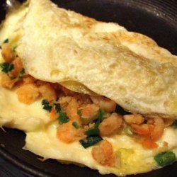 Low Fat Bay Shrimp and Swiss Omelet recipe