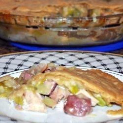 Chicken, Ham and Leek Pie recipe