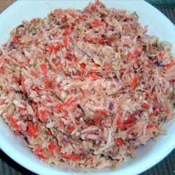 Coleslaw With Pecans & Spicy Chile Dressing recipe