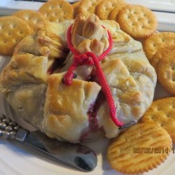 Sweet Baked Brie in Puff Pastry recipe