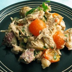 Mediterranean Chicken and Potato Salad recipe